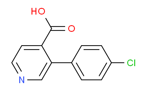 CAS No. 883107-39-9, 3-(4-Chlorophenyl)isonicotinic acid