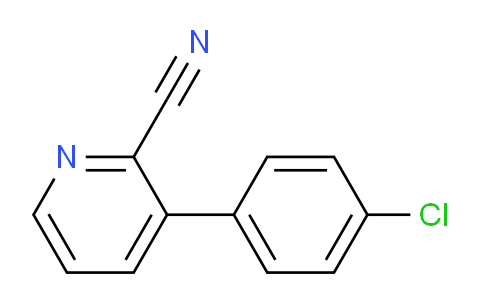 CAS No. 1355247-94-7, 3-(4-Chlorophenyl)pyridine-2-carbonitrile