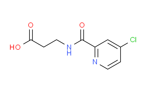 CAS No. 1154331-87-9, 3-(4-Chloropicolinamido)propanoic acid