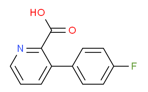 CAS No. 1192608-90-4, 3-(4-Fluorophenyl)picolinic acid