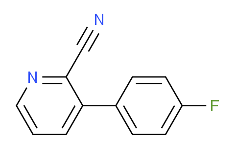 CAS No. 1214340-31-4, 3-(4-Fluorophenyl)picolinonitrile