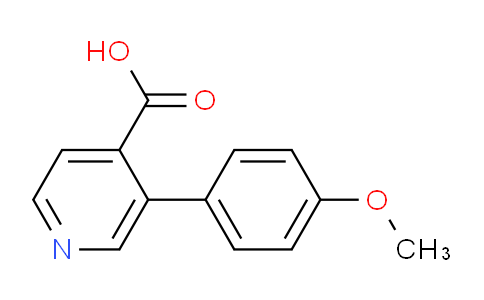 CAS No. 1258618-34-6, 3-(4-Methoxyphenyl)isonicotinic acid