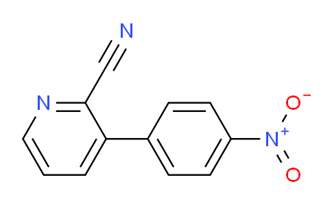 CAS No. 1352318-13-8, 3-(4-Nitrophenyl)picolinonitrile
