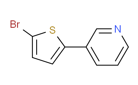CAS No. 169050-05-9, 3-(5-Bromothiophen-2-yl)pyridine