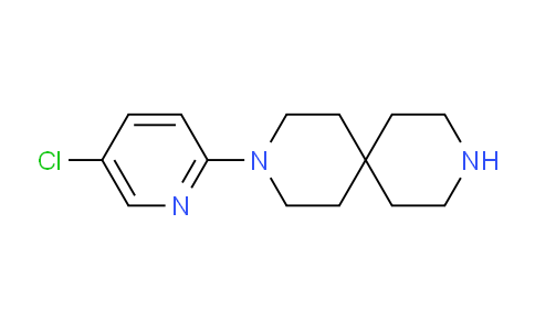 CAS No. 918652-91-2, 3-(5-Chloropyridin-2-yl)-3,9-diazaspiro[5.5]undecane