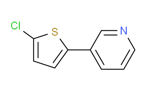 CAS No. 859239-16-0, 3-(5-Chlorothiophen-2-yl)pyridine