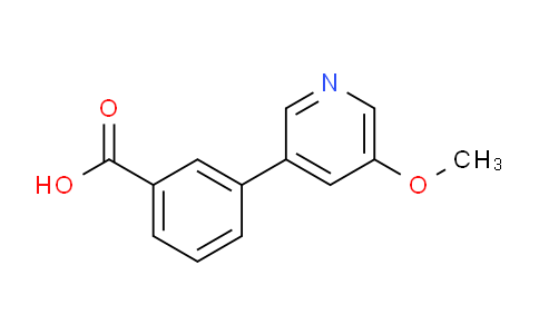 CAS No. 1375068-95-3, 3-(5-Methoxypyridin-3-yl)benzoic acid