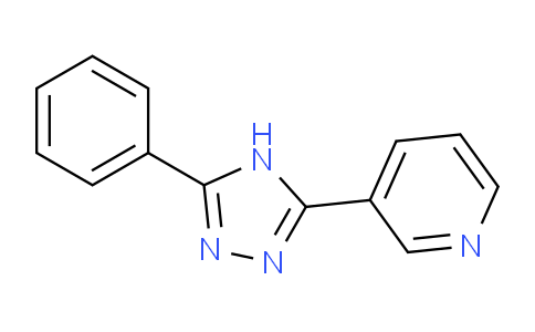CAS No. 80980-09-2, 3-(5-Phenyl-4H-1,2,4-triazol-3-yl)pyridine