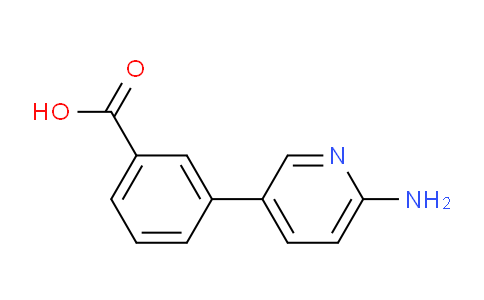 CAS No. 779315-67-2, 3-(6-Aminopyridin-3-yl)benzoic acid