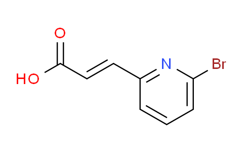CAS No. 773130-29-3, 3-(6-Bromopyridin-2-yl)acrylic acid