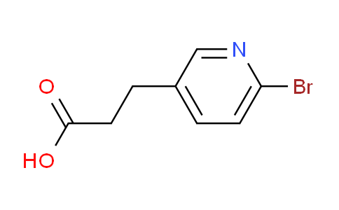 CAS No. 1036227-86-7, 3-(6-Bromopyridin-3-yl)propanoic acid