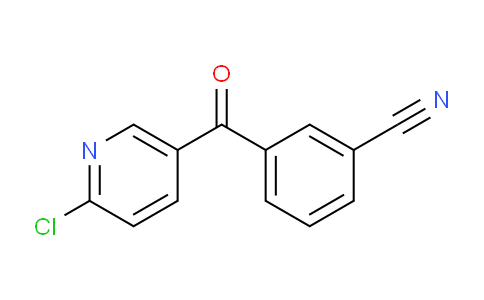 CAS No. 684215-39-2, 3-(6-Chloronicotinoyl)benzonitrile