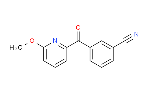 CAS No. 1187171-31-8, 3-(6-Methoxypicolinoyl)benzonitrile