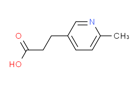CAS No. 118420-23-8, 3-(6-Methylpyridin-3-yl)propanoic acid