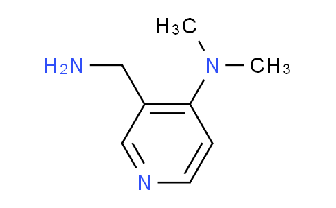 CAS No. 1256824-20-0, 3-(Aminomethyl)-N,N-dimethylpyridin-4-amine