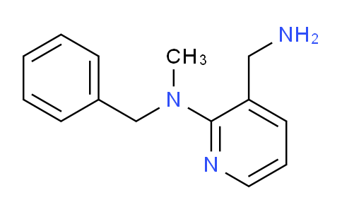 CAS No. 1016523-37-7, 3-(Aminomethyl)-N-benzyl-N-methylpyridin-2-amine