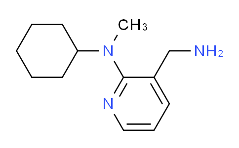 CAS No. 953905-05-0, 3-(Aminomethyl)-N-cyclohexyl-N-methylpyridin-2-amine