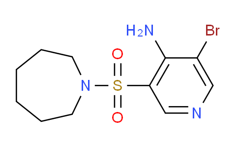 CAS No. 1352517-17-9, 3-(Azepan-1-ylsulfonyl)-5-bromopyridin-4-amine