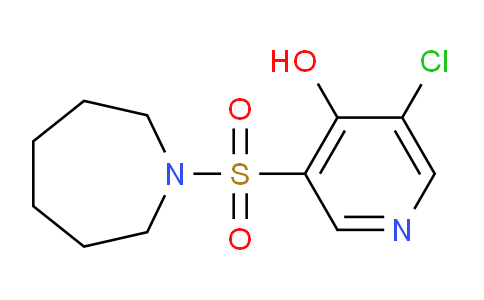 CAS No. 1352515-77-5, 3-(Azepan-1-ylsulfonyl)-5-chloropyridin-4-ol