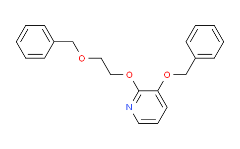 CAS No. 156840-57-2, 3-(Benzyloxy)-2-(2-(benzyloxy)ethoxy)pyridine