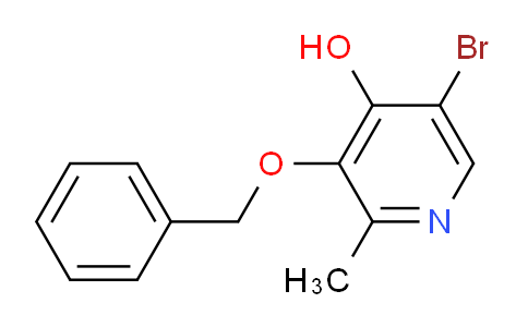 CAS No. 906657-86-1, 3-(Benzyloxy)-5-bromo-2-methylpyridin-4-ol