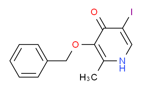 CAS No. 1198475-36-3, 3-(Benzyloxy)-5-iodo-2-methylpyridin-4(1H)-one