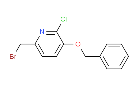 CAS No. 1221791-60-1, 3-(Benzyloxy)-6-(bromomethyl)-2-chloropyridine