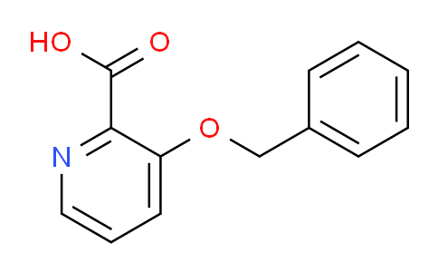 CAS No. 117523-29-2, 3-(Benzyloxy)picolinic acid