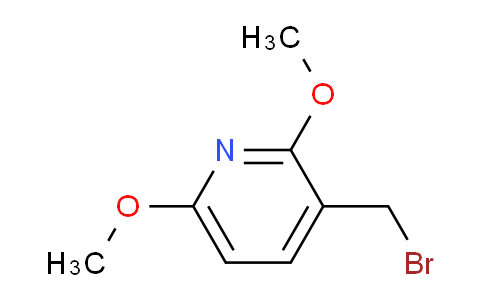 CAS No. 934286-66-5, 3-(Bromomethyl)-2,6-dimethoxypyridine