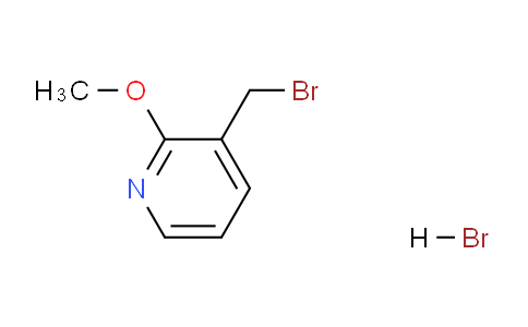CAS No. 1956318-72-1, 3-(Bromomethyl)-2-methoxypyridine hydrobromide