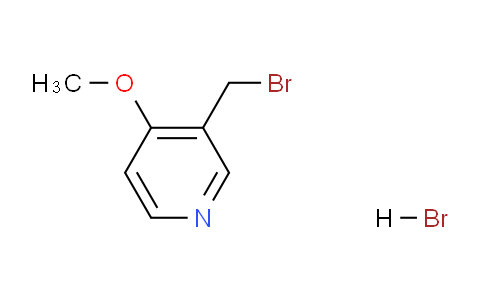 CAS No. 1396762-17-6, 3-(Bromomethyl)-4-methoxypyridine hydrobromide