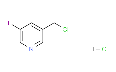 CAS No. 879326-79-1, 3-(Chloromethyl)-5-iodopyridine hydrochloride