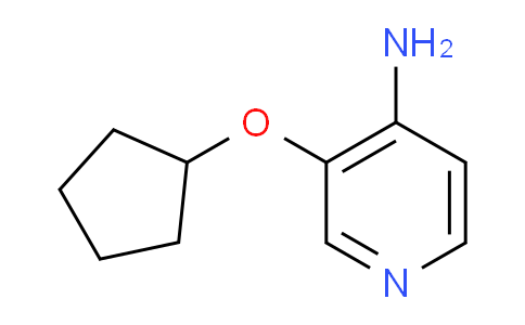 CAS No. 1394978-53-0, 3-(Cyclopentyloxy)pyridin-4-amine