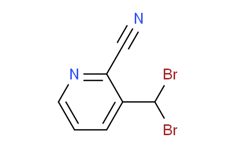 CAS No. 126570-65-8, 3-(Dibromomethyl)picolinonitrile