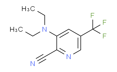 CAS No. 1449117-58-1, 3-(Diethylamino)-5-(trifluoromethyl)picolinonitrile