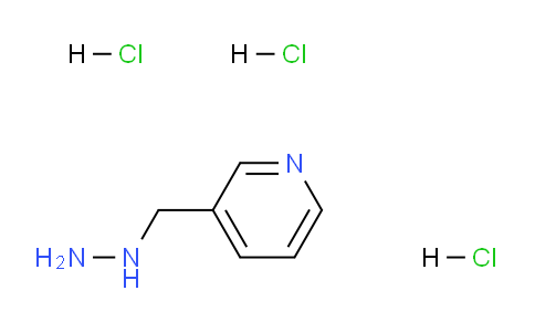 CAS No. 1349716-65-9, 3-(Hydrazinylmethyl)pyridine trihydrochloride
