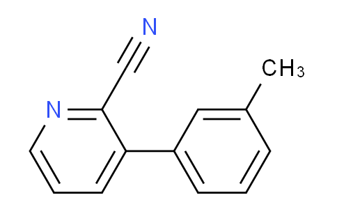 CAS No. 1415819-78-1, 3-(m-Tolyl)picolinonitrile