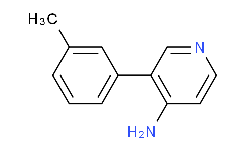 CAS No. 1339667-18-3, 3-(m-Tolyl)pyridin-4-amine