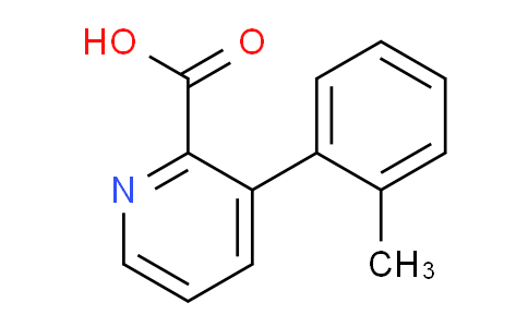 CAS No. 1226205-60-2, 3-(o-Tolyl)picolinic acid