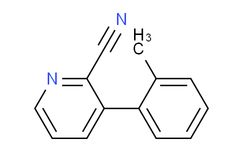 CAS No. 1415819-89-4, 3-(o-Tolyl)picolinonitrile