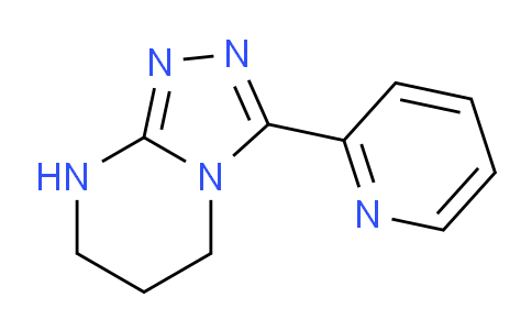 CAS No. 1365988-28-8, 3-(Pyridin-2-yl)-5,6,7,8-tetrahydro-[1,2,4]triazolo[4,3-a]pyrimidine