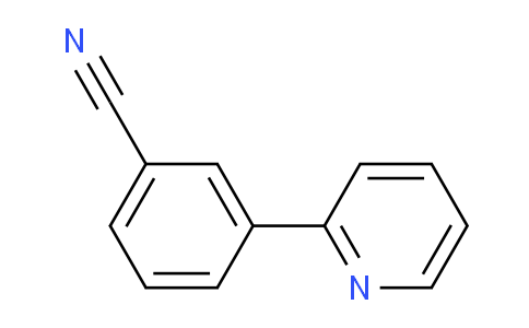 CAS No. 4350-51-0, 3-(Pyridin-2-yl)benzonitrile