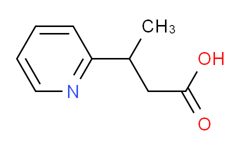 CAS No. 916262-56-1, 3-(Pyridin-2-yl)butanoic acid