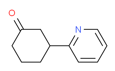 CAS No. 110225-73-5, 3-(Pyridin-2-yl)cyclohexanone