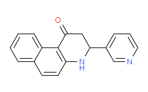 CAS No. 333759-45-8, 3-(Pyridin-3-yl)-3,4-dihydrobenzo[f]quinolin-1(2H)-one