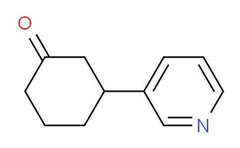CAS No. 192717-48-9, 3-(Pyridin-3-yl)cyclohexanone