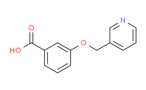 CAS No. 945473-82-5, 3-(Pyridin-3-ylmethoxy)benzoic acid