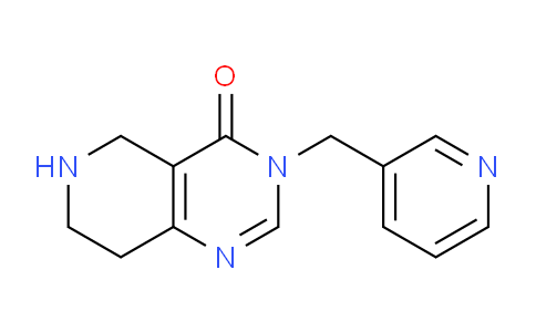 CAS No. 1713639-41-8, 3-(Pyridin-3-ylmethyl)-5,6,7,8-tetrahydropyrido[4,3-d]pyrimidin-4(3H)-one