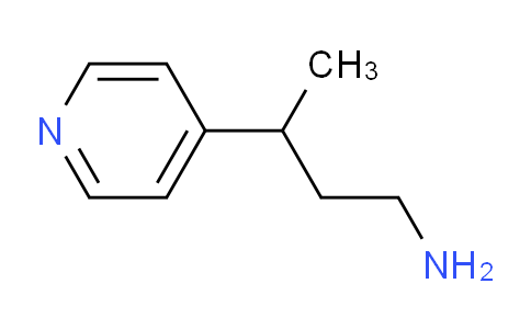CAS No. 379264-83-2, 3-(Pyridin-4-yl)butan-1-amine