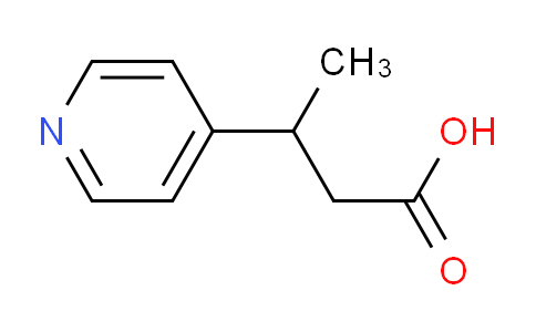 CAS No. 373356-33-3, 3-(Pyridin-4-yl)butanoic acid